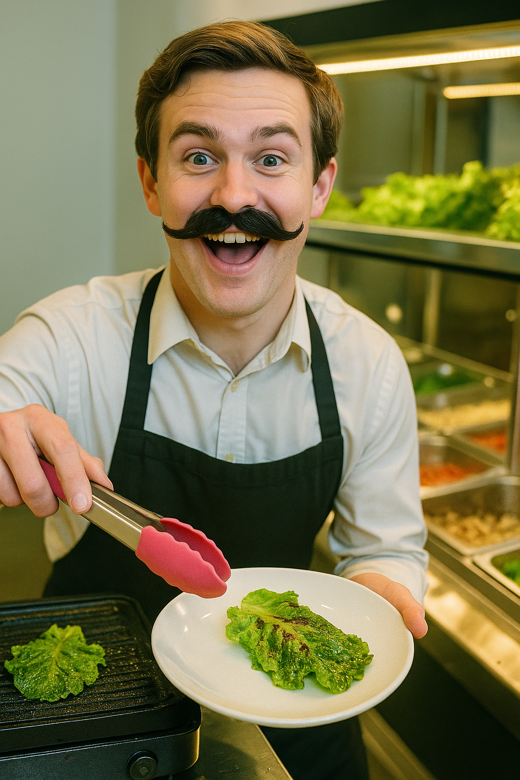 Romaine Powers in the Serving Warm Lettuce